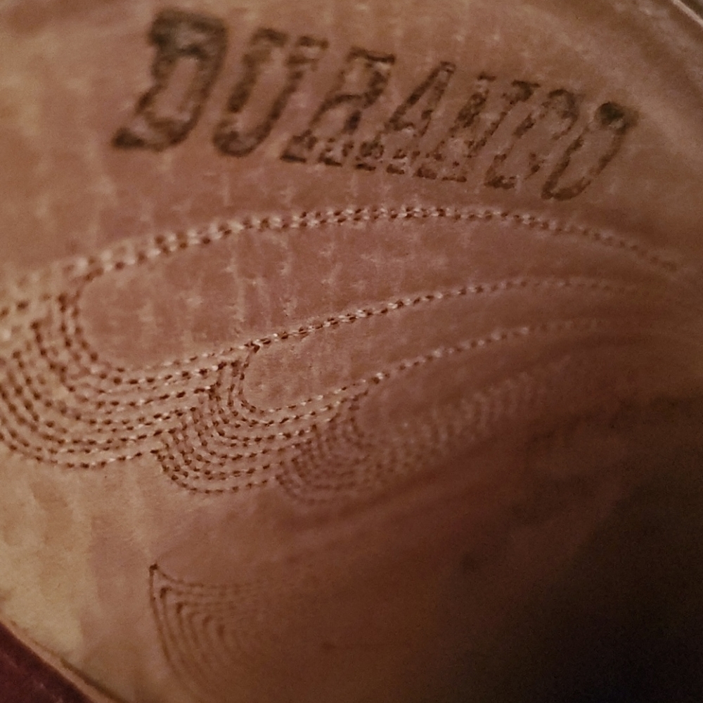 Durango S.8.5 Dark Brown Leather Boots 👢 - Picture 7 of 11